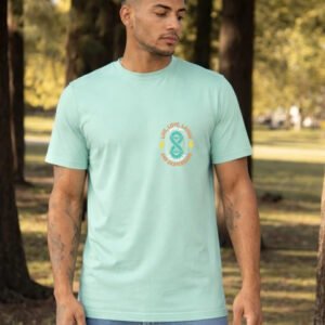 Remera SK8 menta