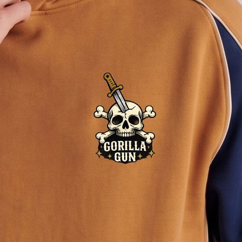 Edición Especial  BUZOS SPORT SKULL brown & blue
