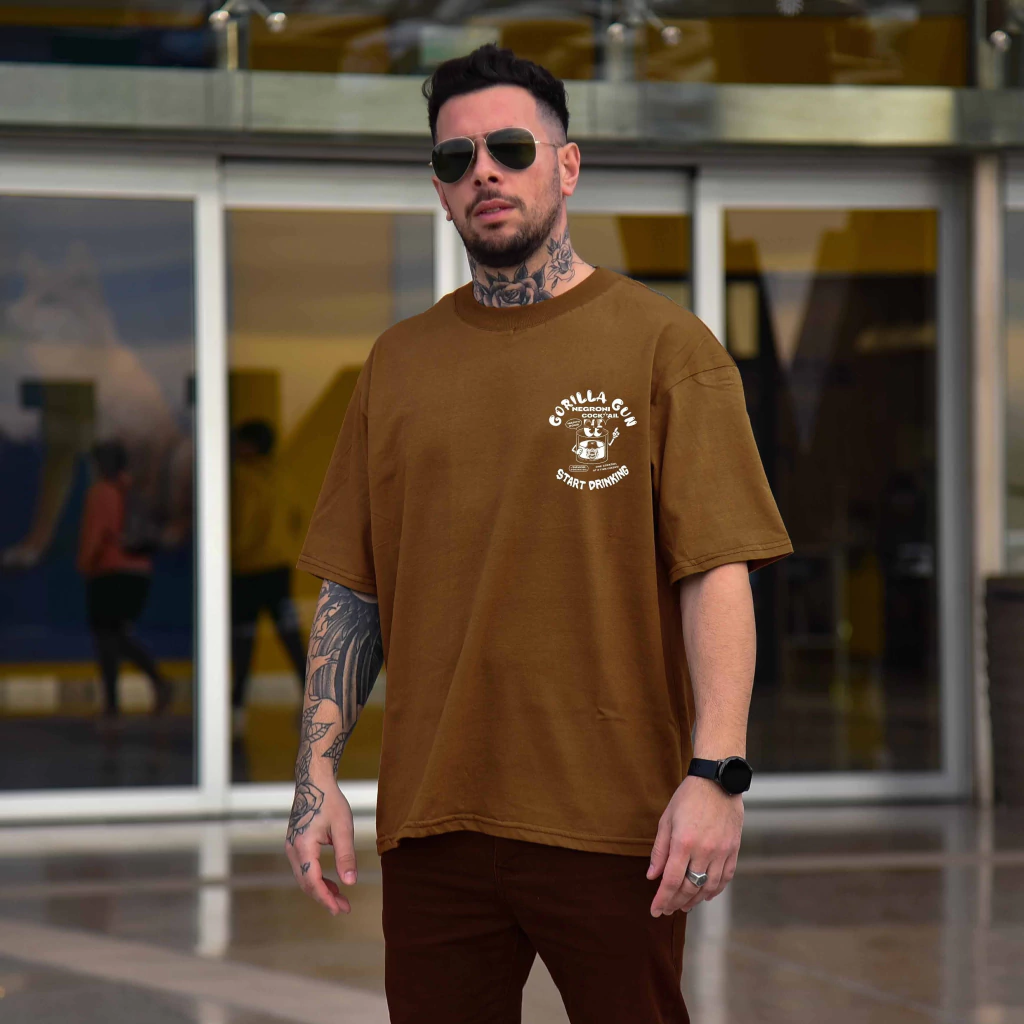 Remera oversize NEGRONI brown - Imagen 2