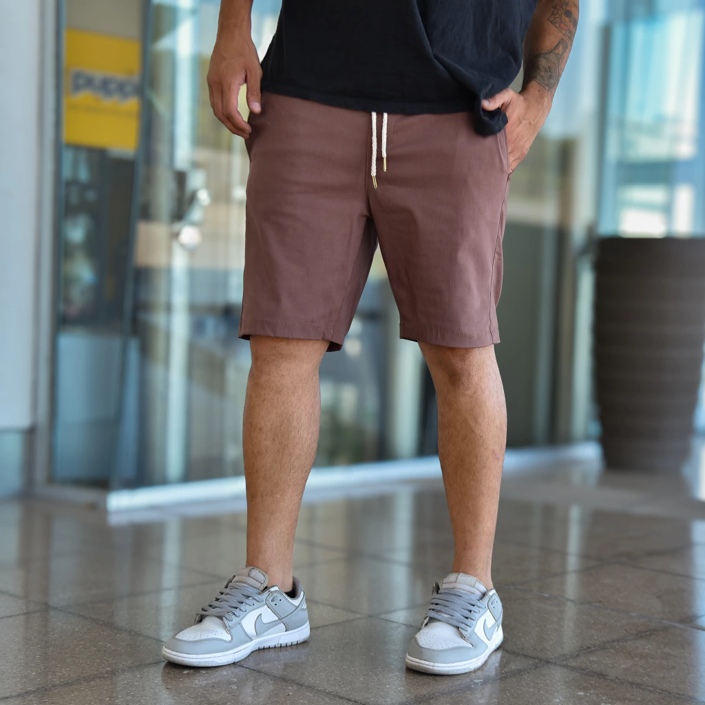 Bermudas Jogger Gabardina Premiun BRONW
